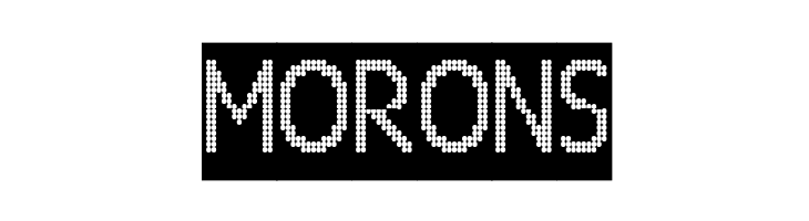 24 LED Modul  Free Fonts Download