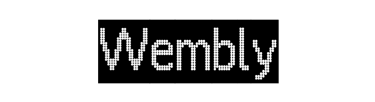 24 LED Modul  Free Fonts Download