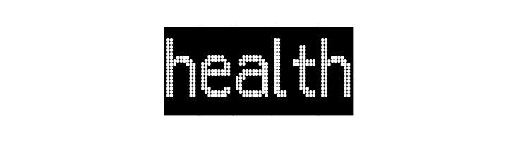 24 LED Modul  Free Fonts Download