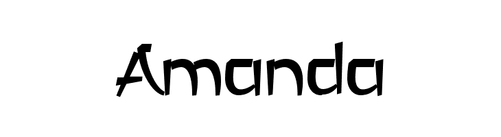 a Asian Hiro  Free Fonts Download