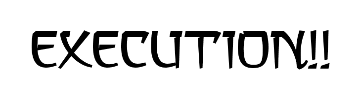 a Asian Hiro  Free Fonts Download