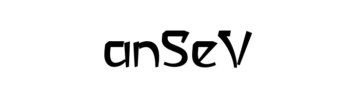 a Asian Hiro  Free Fonts Download