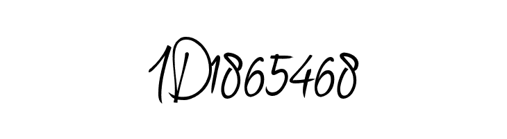 Authorized_Signature  Free Fonts Download