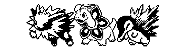 Pokemon pixels 2  Free Fonts Download