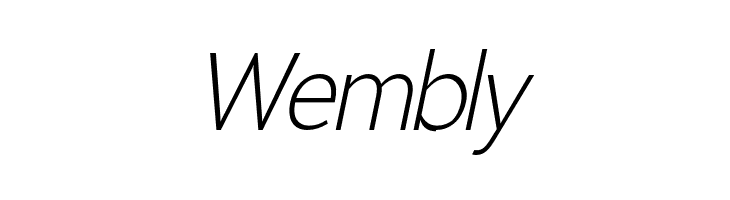 Homizio Nova Light Italic  Free Fonts Download