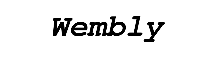 NimbusMono-BoldOblique  Free Fonts Download