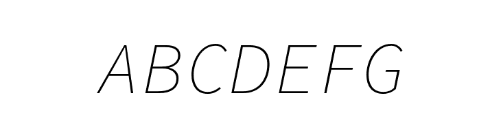 Source Code Pro ExtraLight Italic  Free Fonts Download