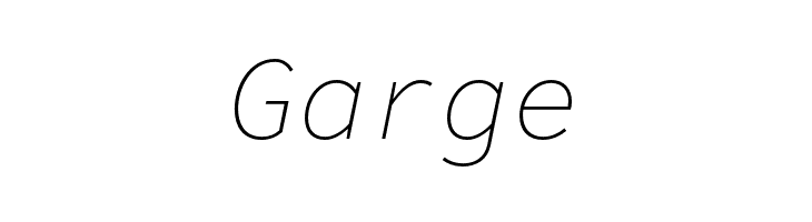 Source Code Pro ExtraLight Italic  Free Fonts Download