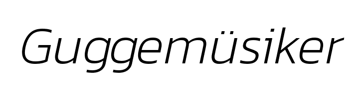 Kanit ExtraLight Italic  Free Fonts Download