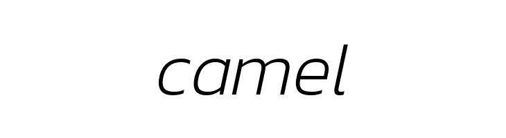 Kanit ExtraLight Italic  Free Fonts Download