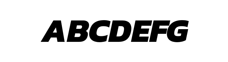 Kanit ExtraBold Italic  Free Fonts Download