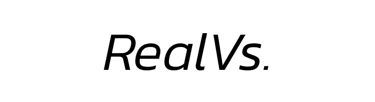 Kanit Light Italic  Free Fonts Download