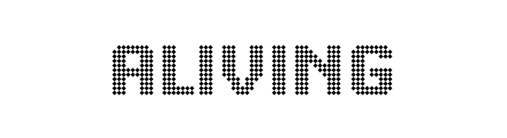 BigSquareDots  Free Fonts Download