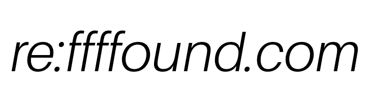 Aileron Light Italic  Free Fonts Download