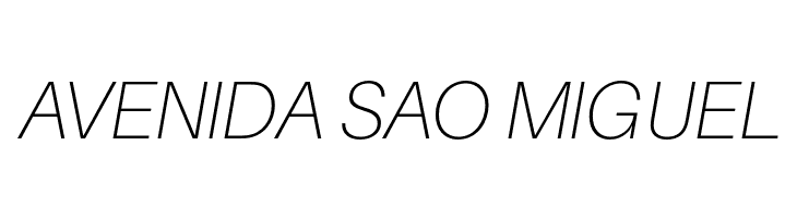 Aileron Thin Italic  Free Fonts Download