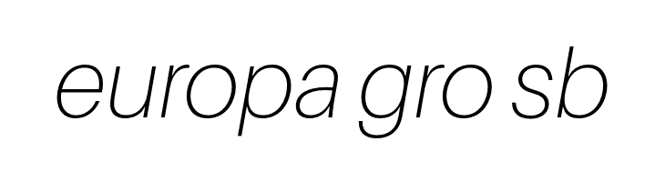 Aileron Thin Italic  Free Fonts Download