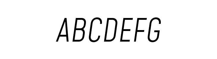 Mohave Light Italic  Free Fonts Download