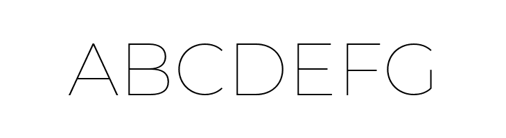 Montserrat Thin  Free Fonts Download