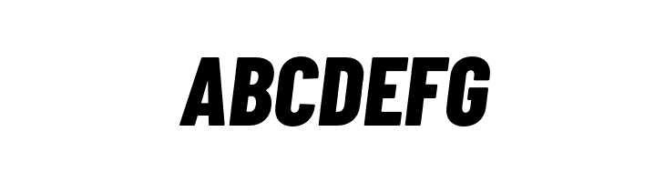 Barlow Condensed ExtraBold Italic  Free Fonts Download