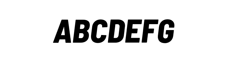 Barlow Semi Condensed ExtraBold Italic  Free Fonts Download