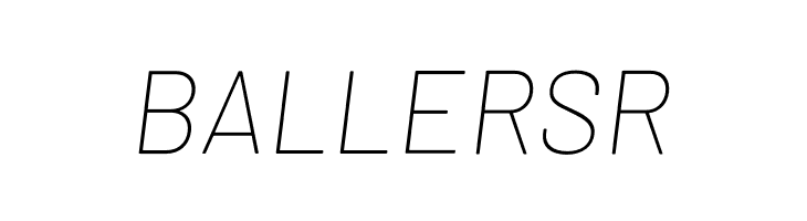 Barlow Thin Italic  Free Fonts Download