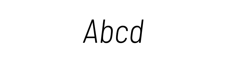 Barlow Semi Condensed Light Italic  Free Fonts Download