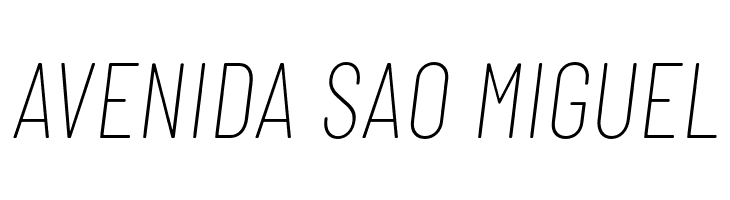 Barlow Condensed Thin Italic  Free Fonts Download