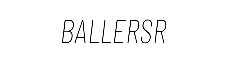 Barlow Condensed Thin Italic  Free Fonts Download