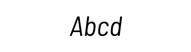 Barlow Semi Condensed Italic  Free Fonts Download