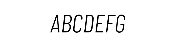 Barlow Condensed Light Italic  Free Fonts Download