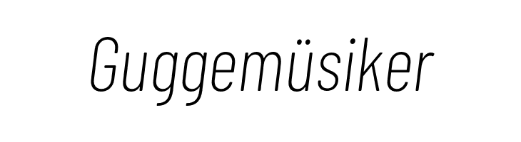 Barlow Condensed ExtraLight Italic  Free Fonts Download