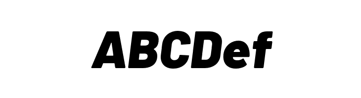 Barlow Black Italic  Free Fonts Download