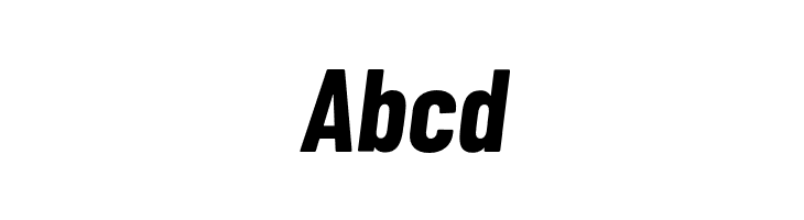 Barlow Condensed Bold Italic  Free Fonts Download