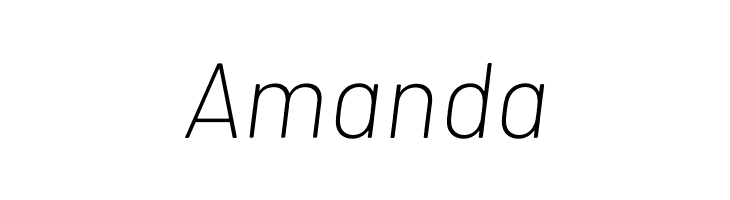 Barlow ExtraLight Italic  Free Fonts Download