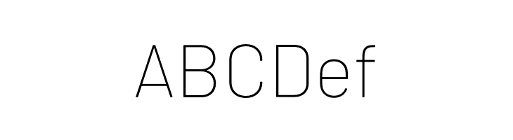 Barlow Thin  Free Fonts Download