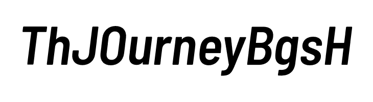 Barlow Semi Condensed SemiBold Italic  Free Fonts Download