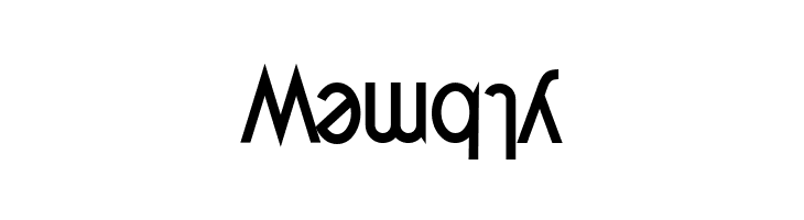 Quirkus Upside Down  Free Fonts Download