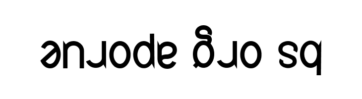Quirkus Upside Down  Free Fonts Download