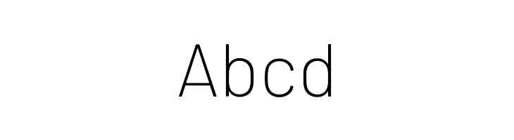 Barlow ExtraLight  Free Fonts Download