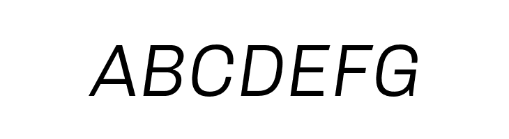 Chivo Light Italic  Free Fonts Download