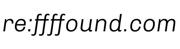 Chivo Light Italic  Free Fonts Download