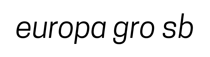 Tanohe Sans Italic  Free Fonts Download