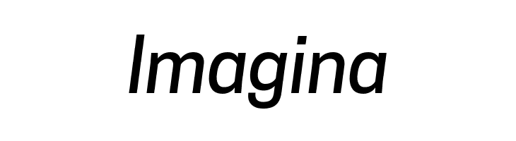 Tanohe Sans Medium Italic  Free Fonts Download