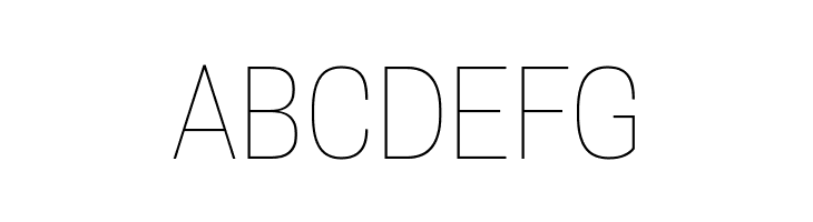 Tanohe Sans Thin  Free Fonts Download