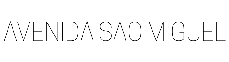 Tanohe Sans Thin  Free Fonts Download