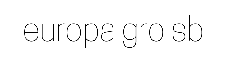 Tanohe Sans Thin  Free Fonts Download