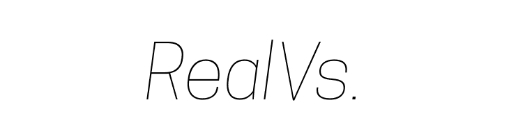 Tanohe Sans Thin Italic  Free Fonts Download