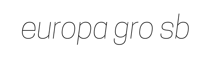 Tanohe Sans Thin Italic  Free Fonts Download