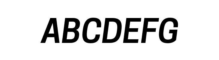 Tanohe Sans SemiBold Italic  Free Fonts Download