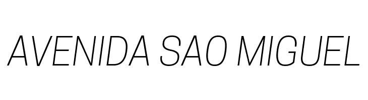 Tanohe Sans Light Italic  Free Fonts Download